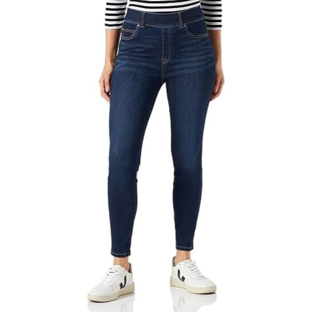 Spanx 20342R Ankle Skinny Jeans Midnight Shade ( XS )